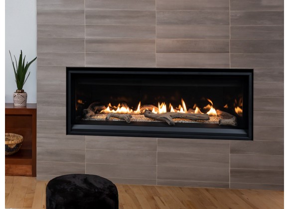 Superior Fireplaces 55" Linear DV Elec In NG/LP 