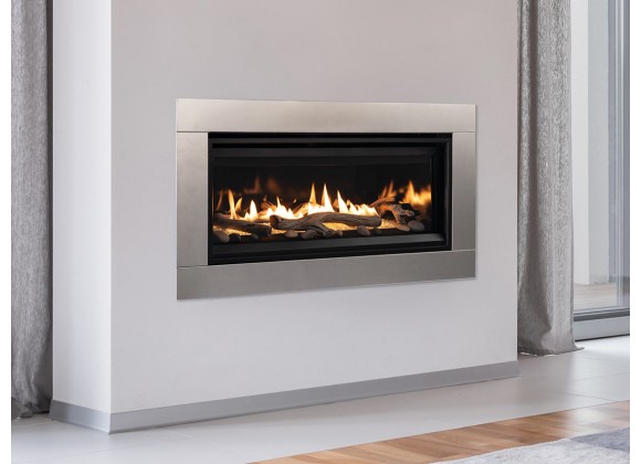 Superior Fireplaces 35" Linear DV Elec In NG/LP