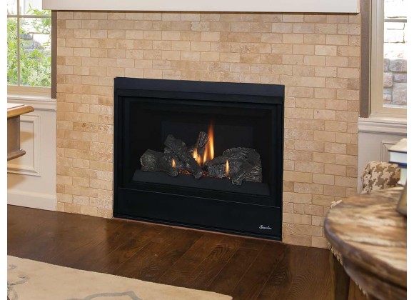 Superior Fireplaces 33" Direct Vent with NG/LP Gas and Rear Vent