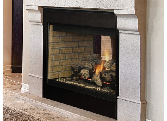 Superior Fireplaces 35" DV In See-Through With Electronic Ignition