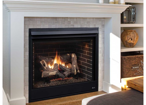 Superior Fireplaces 40" Direct-Vent With Electronic Ignition - Top/Rear