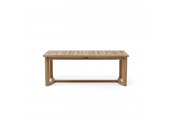 Anderson Teak Junus Dining Extension Table Close