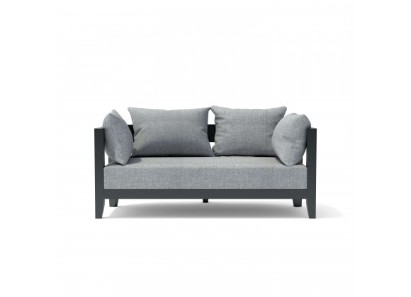 Anderson Teak Coronado Deep Seating Aluminum Loveseat