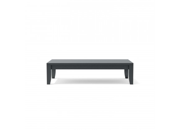 Anderson Teak Coronado Aluminum Rectangular Coffee Table front