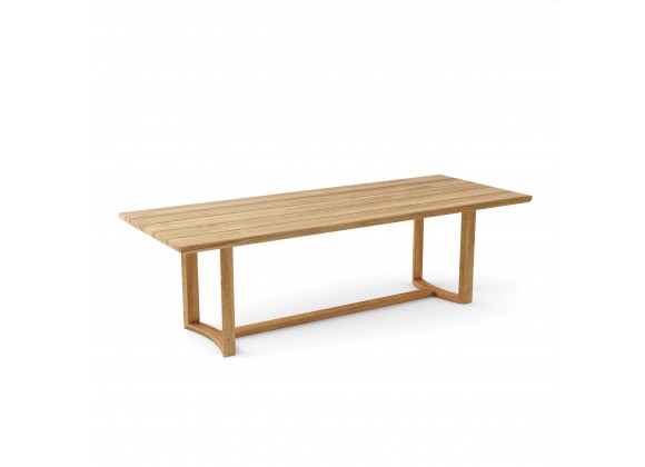 Anderson Teak Catania Dining Table Front Angle