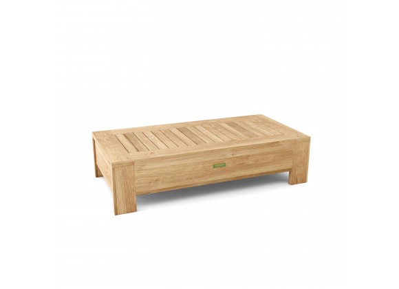 Anderson Teak Madera Rectangular Coffee Table - Angled View