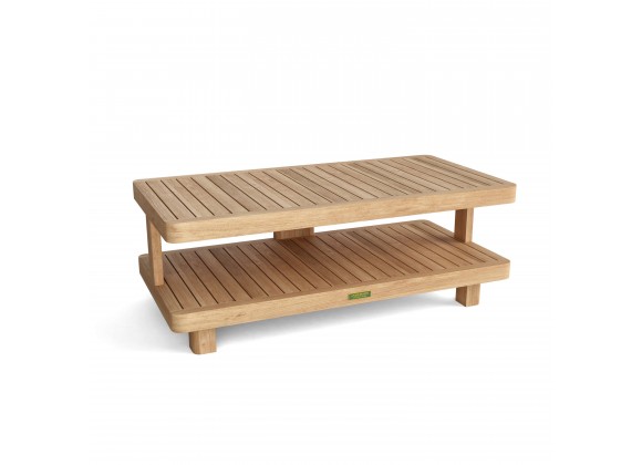 Anderson Teak Granada Coffee Table - Angled