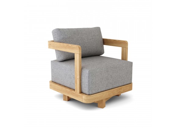 Anderson Teak Granada Swivel Armchair - Angled