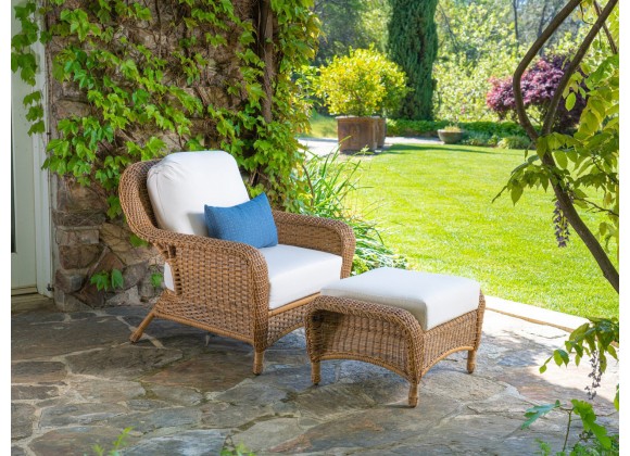 Tortuga Outdoor Sea Pines Chair & Ottoman Bundle