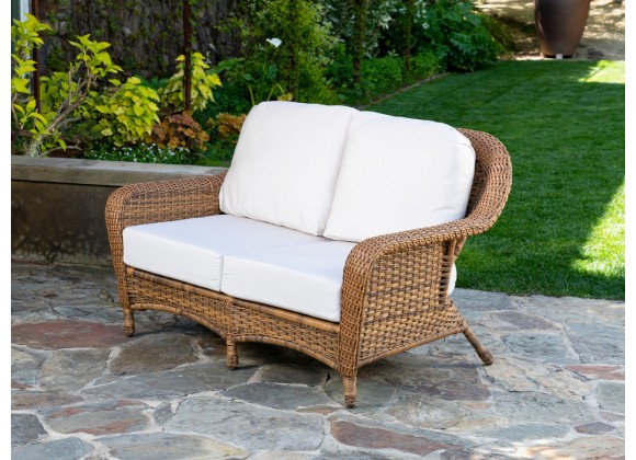 Tortuga Outdoor Sea Pines Loveseat- Mojave Side