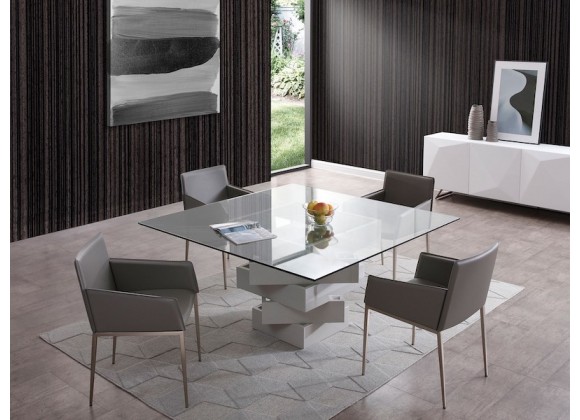Whiteline Modern Living Carson Dining Table