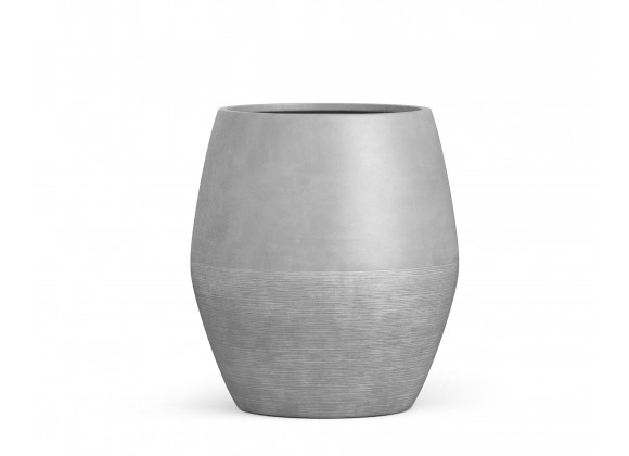 Azzurro Living Durban 24" Pot In Asteroid Concrete 