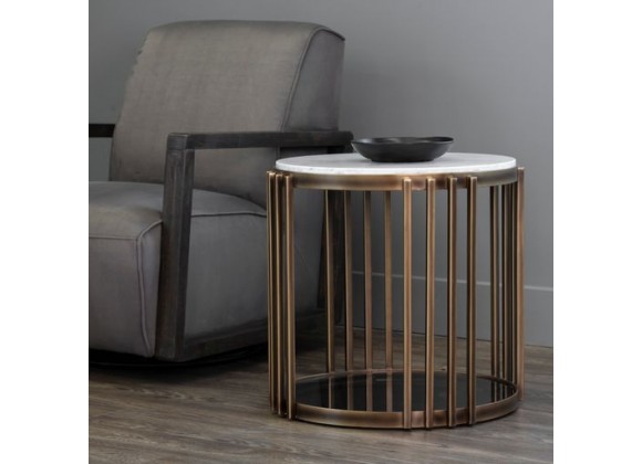 Sunpan Naxos End Table - Lifestyle