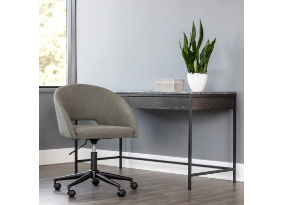 Sunpan Thatcher Office Chair - Antique Grey - Lifestyle