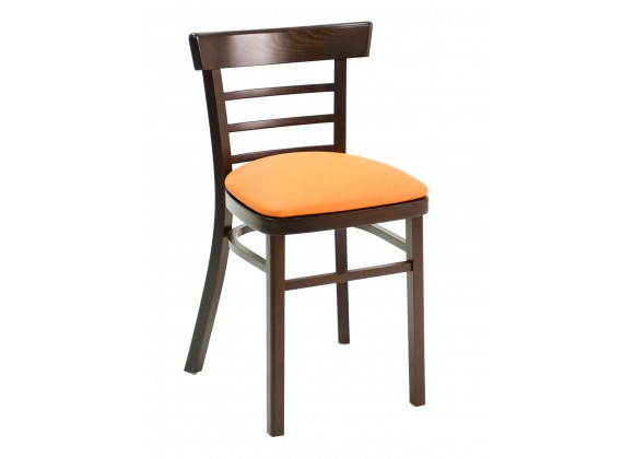 European Beechwood Wood Dining Chair - ECO-05S - Front