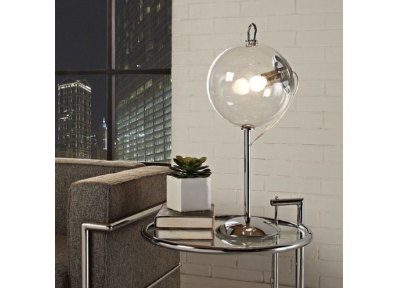 Modway Cheer Table Lamp in Clear