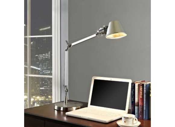 Modway Aspect Table Lamp in Silver