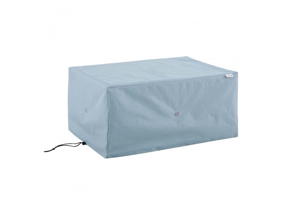 Modway Conway Outdoor Patio Furniture Cover - Light Blue - Front Side Angle