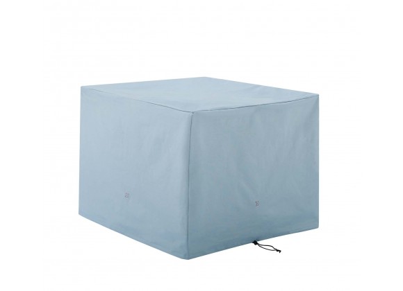 Modway Conway Outdoor Patio Furniture Cover - Light Blue - Front Side Angle