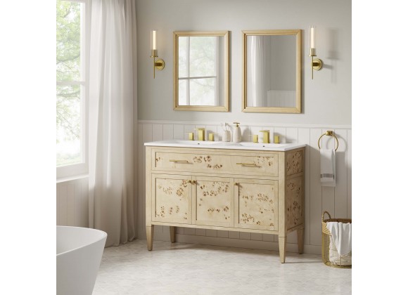 Modway Elysian 48" Double Sink Bathroom Vanity