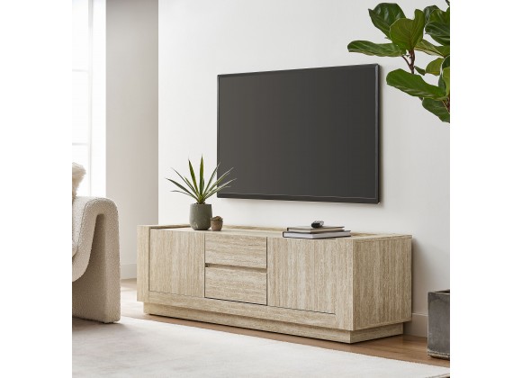 Modway Hollis 59" Travertine TV Stand