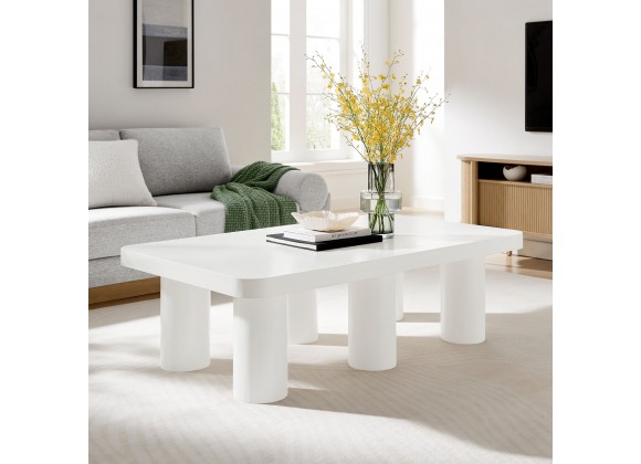 Modway Cleo 54” Rectangular Coffee Table Room View