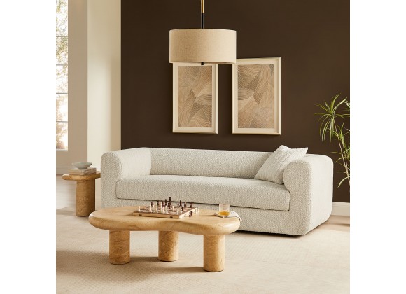 Modway Leif 89" Boucle Upholstered Sofa