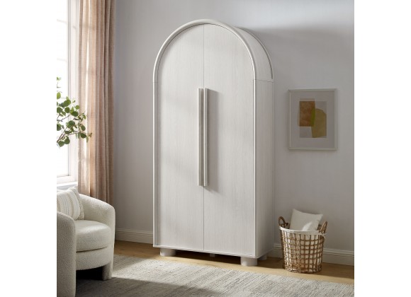 Modway Bellamy Tall Arched Storage Cabinet Ash