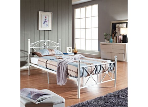 Modway Cottage Bed Frame in White