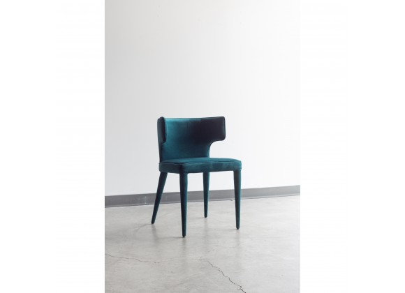 Moe's Home Collection Jennaya Dining Chair - Teal - Lifestyle