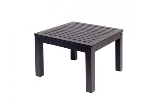 Belmar End Table - Black/Soft Gray
