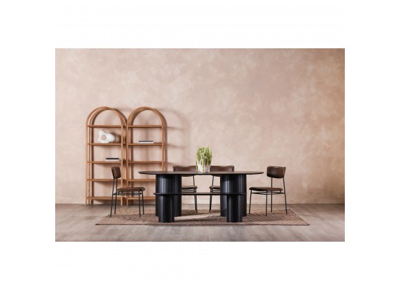 Moe's Home Collection Sailor Dining Chair Brown - Lifestyle