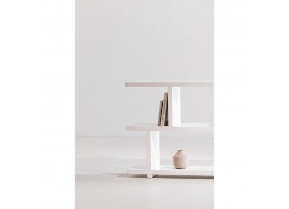 Moe's Home Collection Miri Shelf Small - White - Lifestyle
