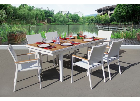 Bellini Home and Garden Essence 7pc Dining Set - Lifestyle