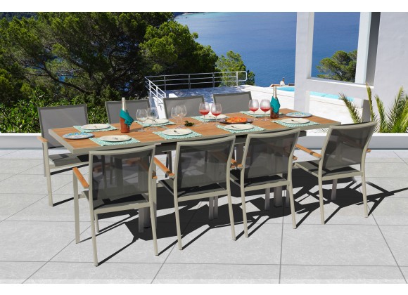 Bellini Home and Garden Essence 9 Pc Dining Set - Lifestyle