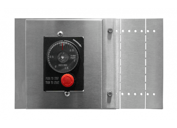 TrueFlame E-Stop Mounting Bracket - Close-up