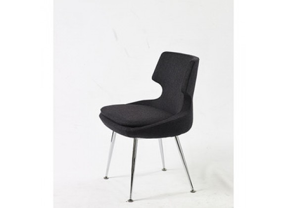 Mobili Modern Europa Wool Dining Chair