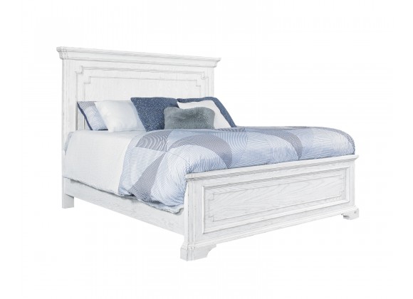 Alpine Furniture Clara Queen Panel Bed - Angled
