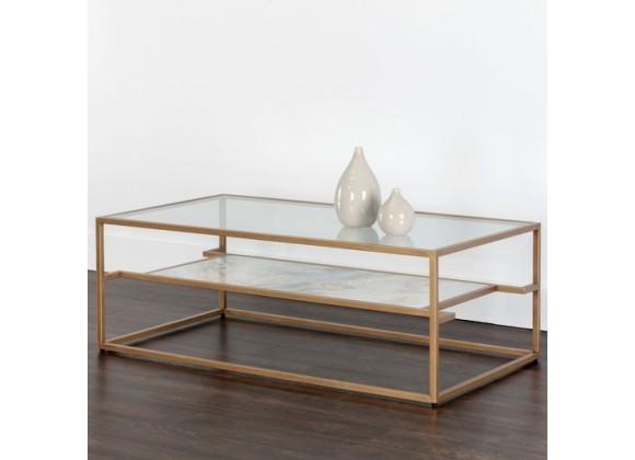 Sunpan Mercury Coffee Table - Lifestyle