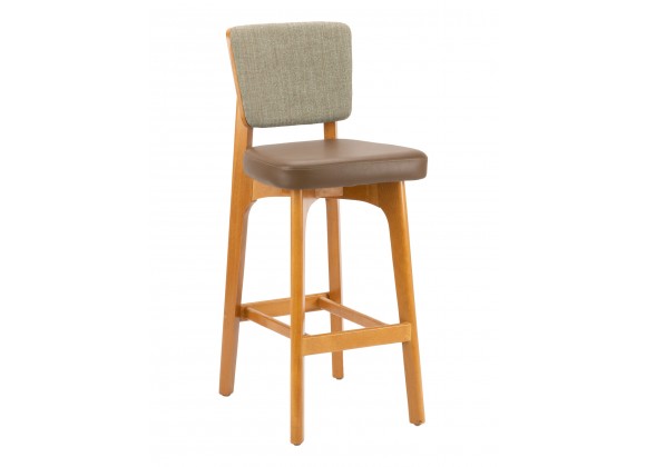 European 42" Beech Wood Barstool - FLS-16B 