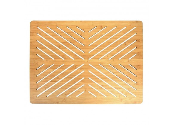 Oceanstar Bamboo Floor and Bath Mat