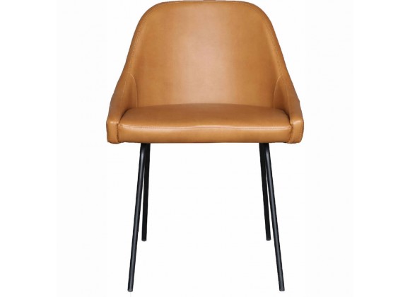 Moe's Home Collection Blaze Dining Chair - Tan - Front