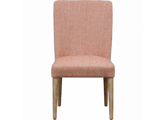 Moe's Home Collection Indiana Dining Chair - Set of 2 - Pink - Front