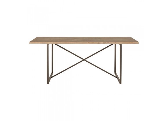 Moe's Home Collection Sierra Dining Table - Natural - Front Side Angle