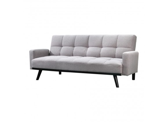 Moe's Home Collection Candidate Sofa Bed - Grey - Perspective