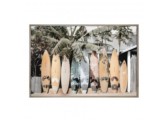 Moe's Home Collection Surfs Up Wall Decor - Front Angle