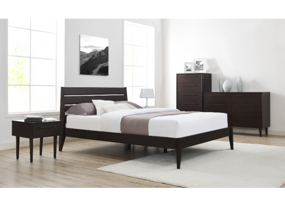 Sienna Eastern King Bed - Mocha