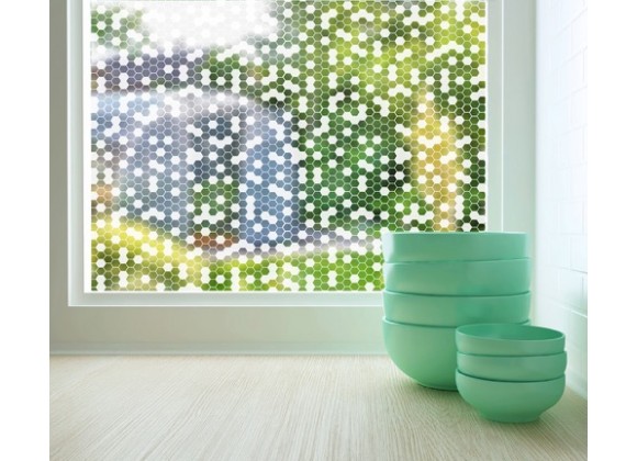 Odhams Press Honeycomb Sheer Adhesive Window Film