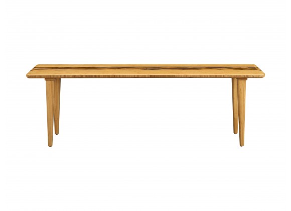 Greenington Azara Bench in Caramelized - Front