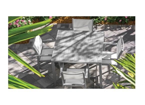 Source Outdoor Furniture Fusion Aluminum Suqare Table Top